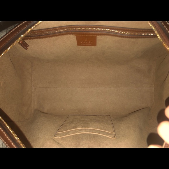 SOLD Gucci GG canvas Boston bag - Picture 11 of 15